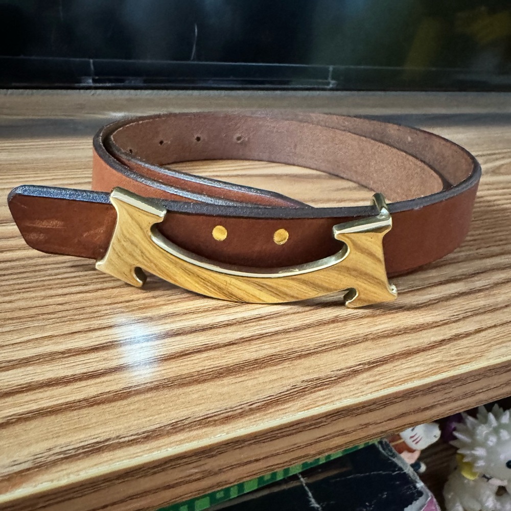Kapital Wapisabi for smile buckle leather belt